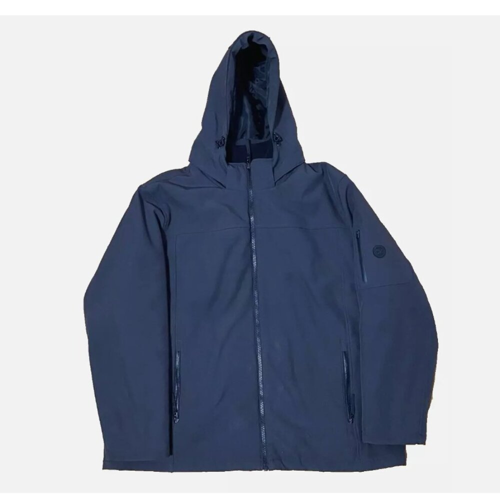 Calvin Klein Men’s Black 3-in-1 Jacket, w/ Hood Water Proof